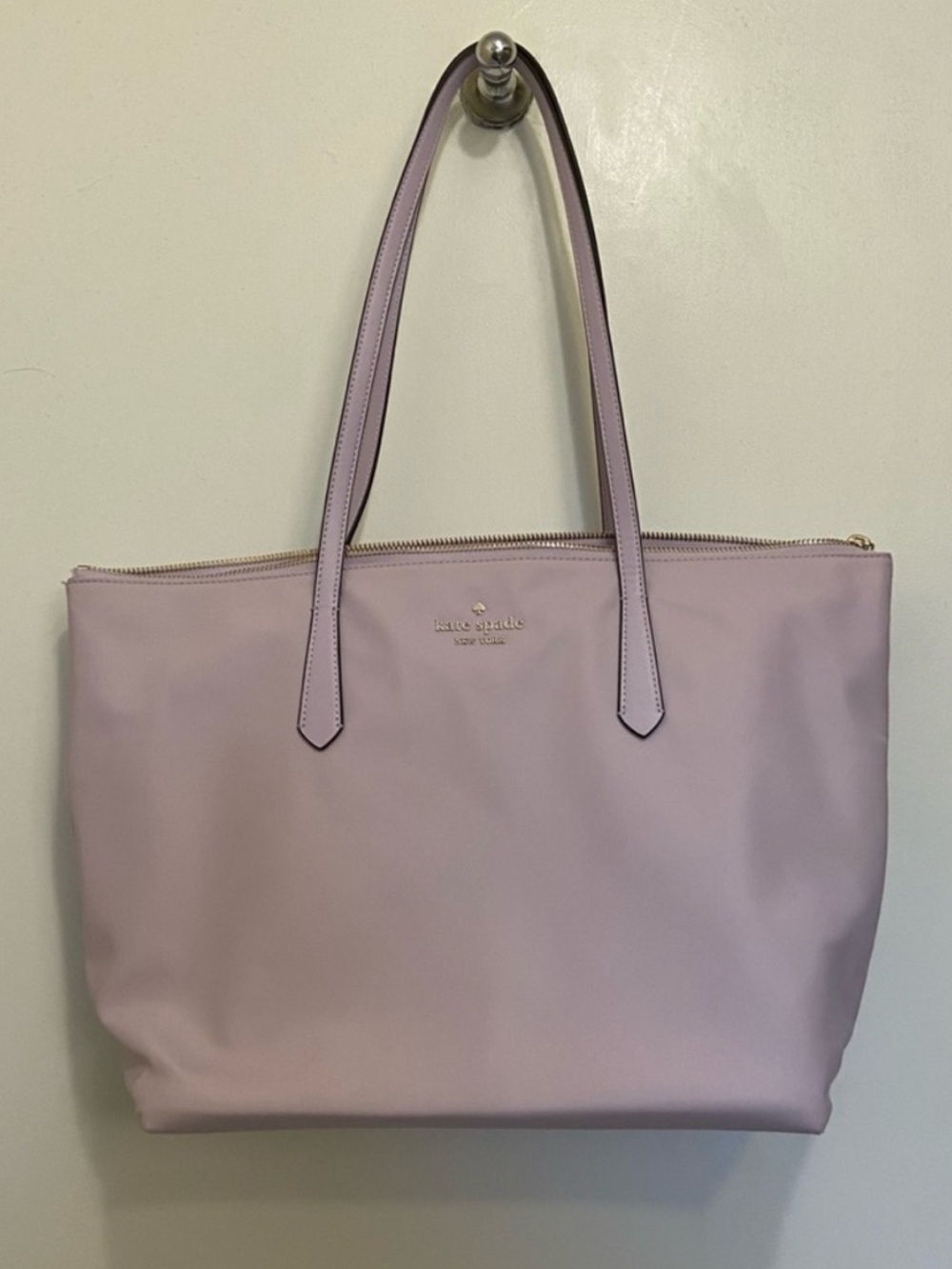 FREE Kate Spade lavender tote with $30.00 or above with purchase from my closet.